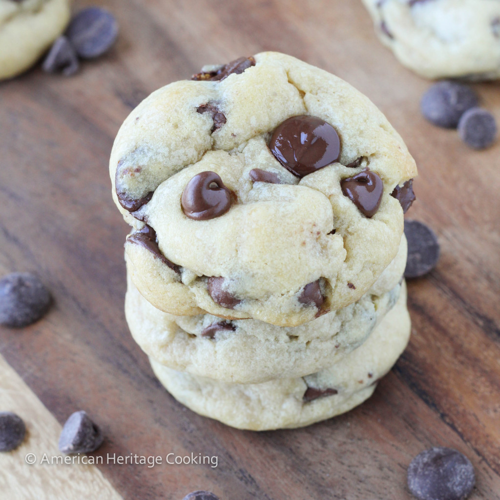 Cream Cheese Chocolate Chip Cookies
 Cream Cheese Chocolate Chip Cookies American Heritage