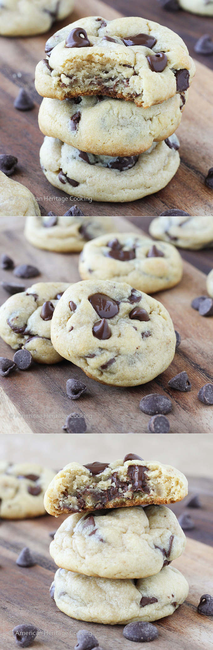 Cream Cheese Chocolate Chip Cookies
 Cream Cheese Chocolate Chip Cookies American Heritage