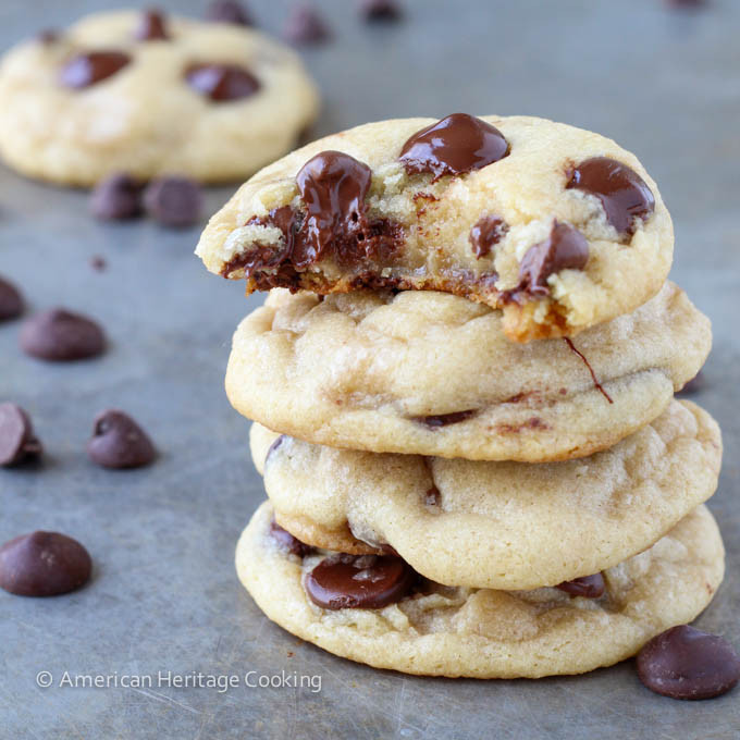 Cream Cheese Chocolate Chip Cookies
 Brown Butter Cream Cheese Chocolate Chip Cookies