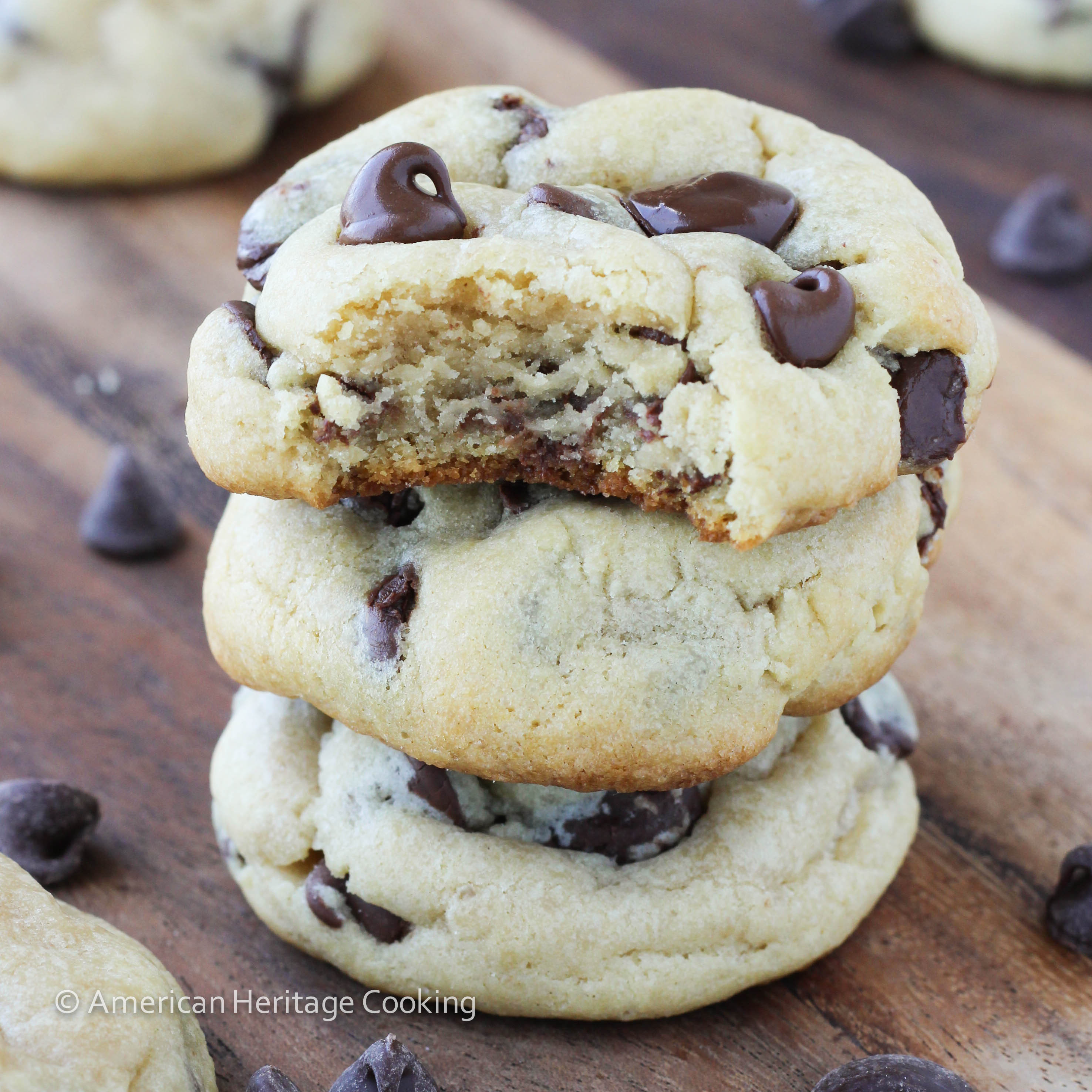 Cream Cheese Chocolate Chip Cookies
 Cream Cheese Chocolate Chip Cookies American Heritage