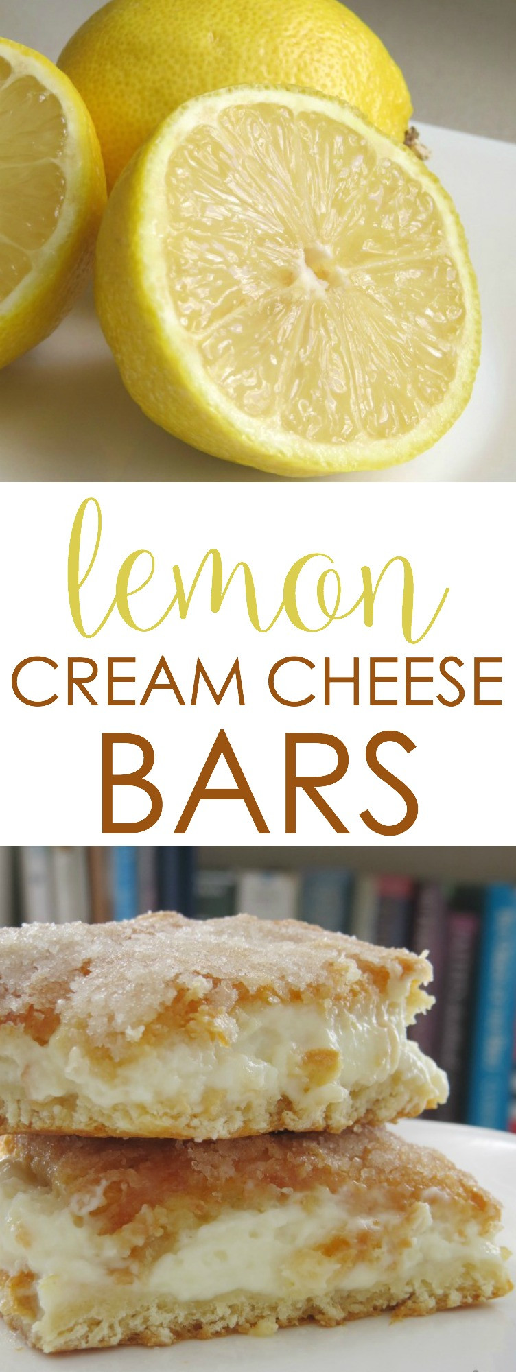 Cream Cheese Dessert Bars
 Lemon Cream Cheese Bars Written Reality