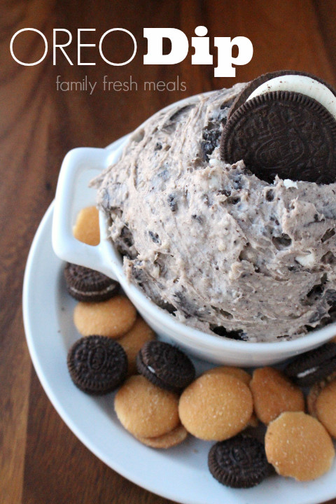 Cream Cheese Dessert Dip
 Creamy Oreo Dip Dessert Family Fresh Meals