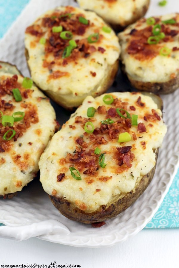 Cream Cheese Dinner Recipes
 Pepper Jack and Cream Cheese Stuffed Potatoes