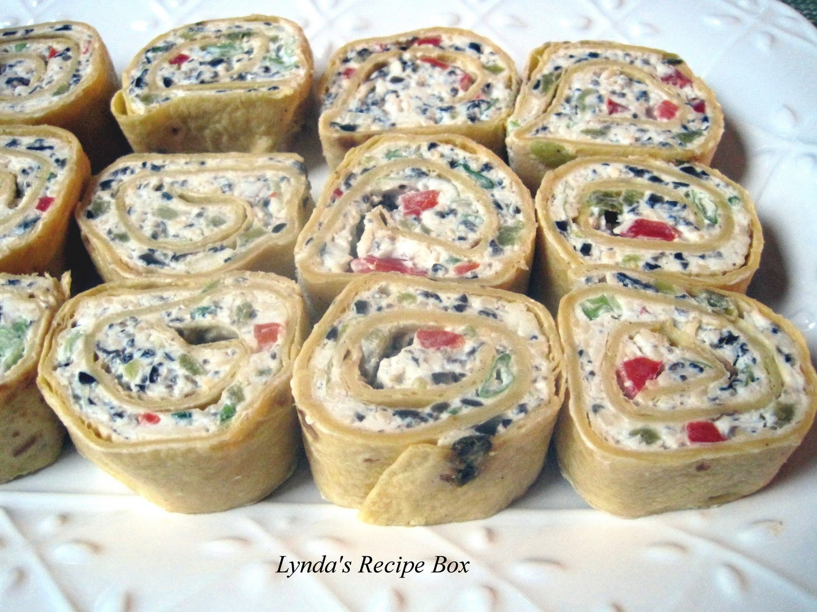 Cream Cheese Pinwheel Appetizers
 Lynda s Recipe Box Tortilla Pinwheel Appetizers