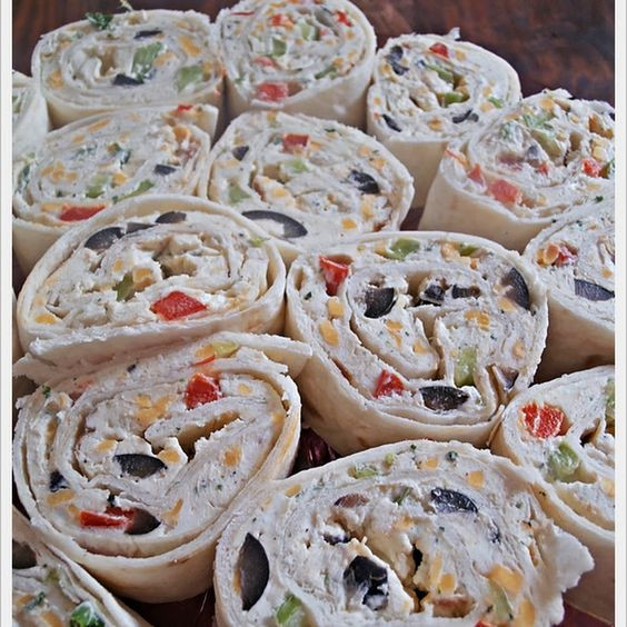 Cream Cheese Pinwheel Appetizers
 Party Pinwheels Recipe Appetizers with cream cheese ranch