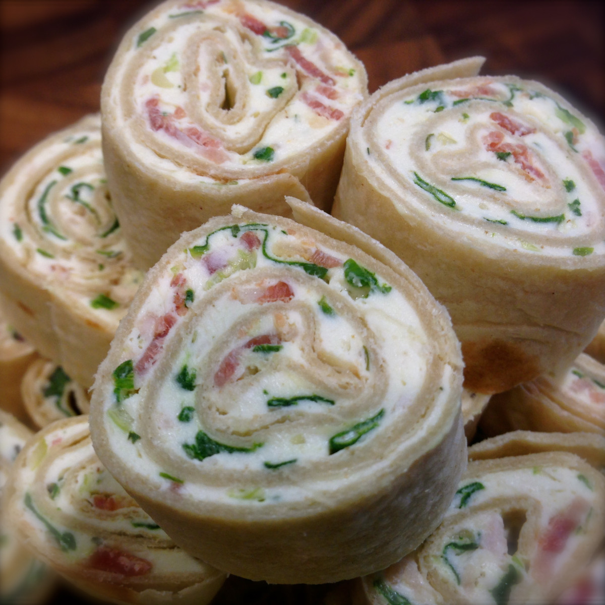 Cream Cheese Pinwheel Appetizers
 Cream Cheese Spinach Bacon and Scallion Pinwheels… – You