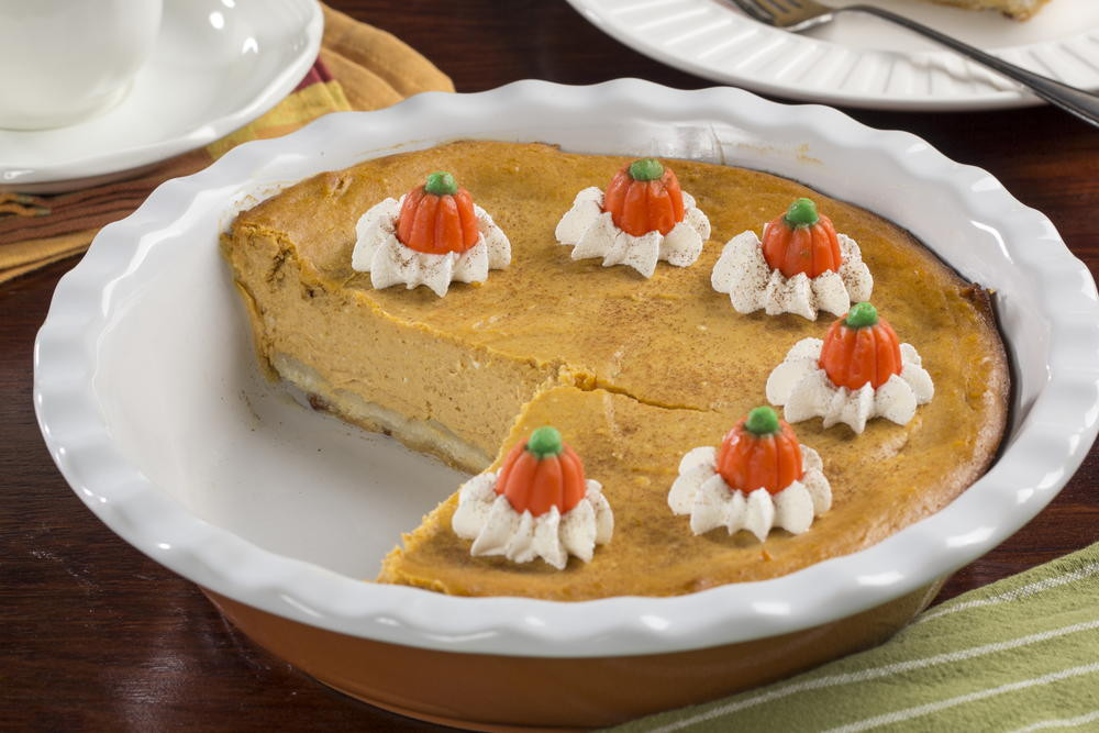 Cream Cheese Pumpkin Pie
 Pumpkin Cream Cheese Pie