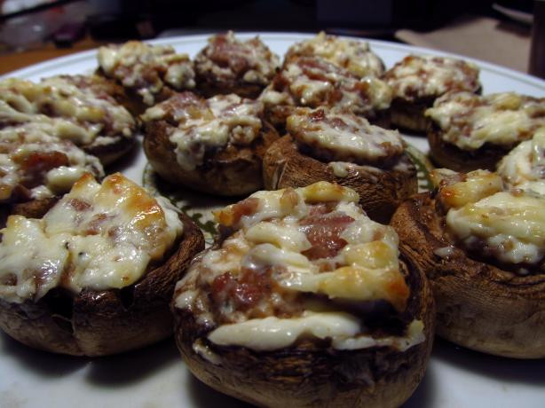 Cream Cheese Stuffed Mushrooms
 Stuffed Mushrooms With Cream Cheese & Sausage Recipe My