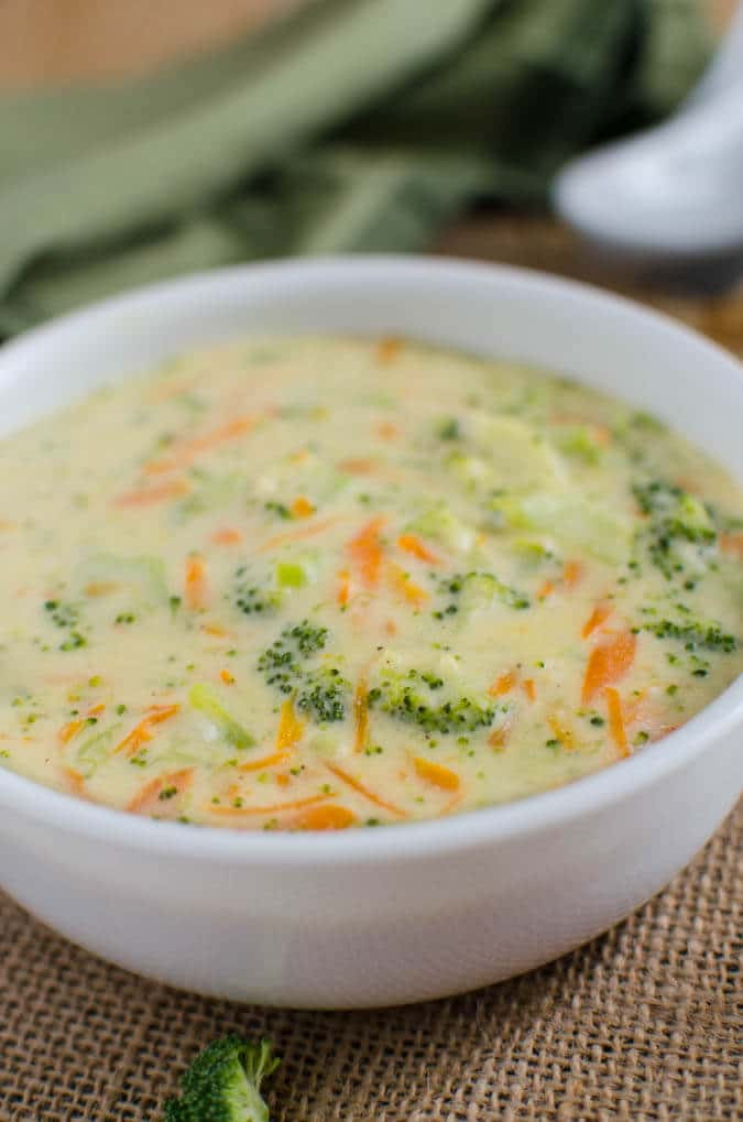 Cream Of Broccoli Cheese Soup
 A Must Try Creamy Dreamy & Healthy Broccoli Soup