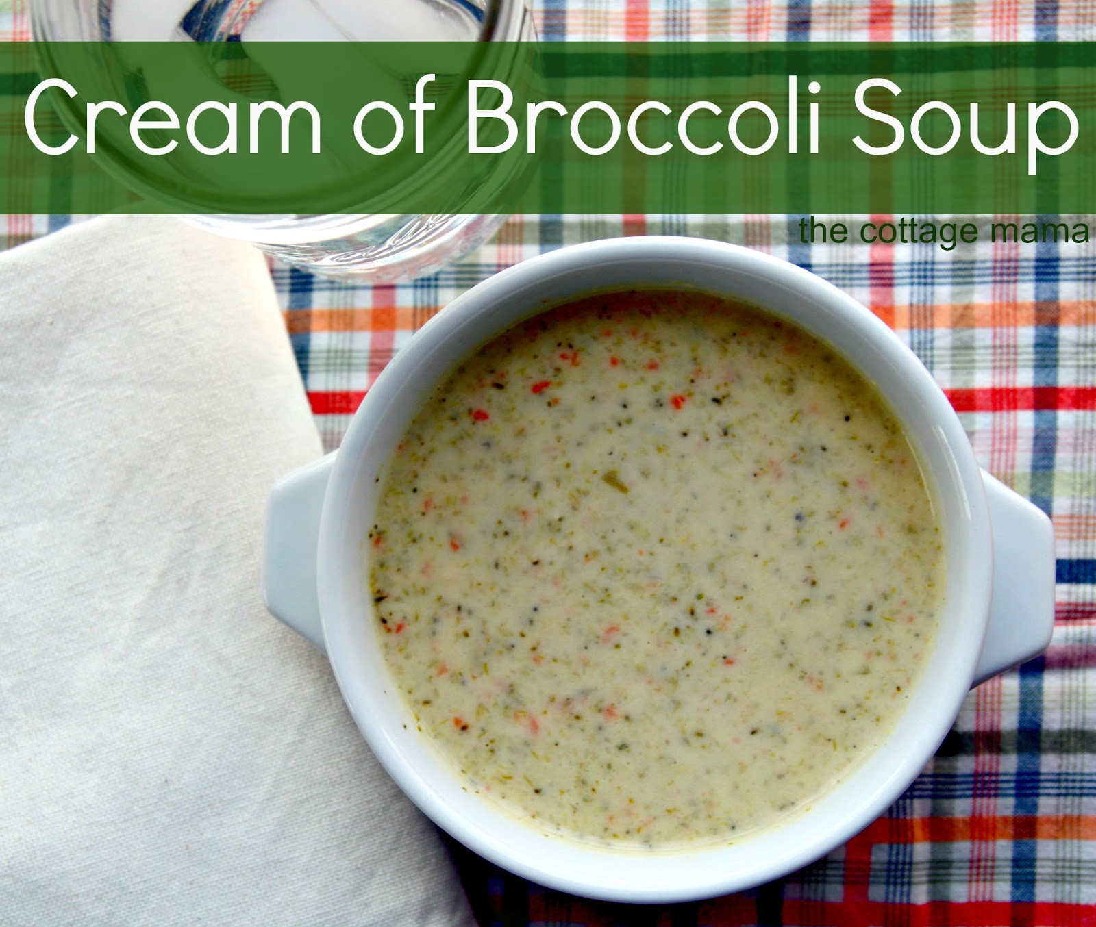 Cream Of Broccoli Soup Recipe
 Cream of Broccoli Soup Recipe The Cottage Mama