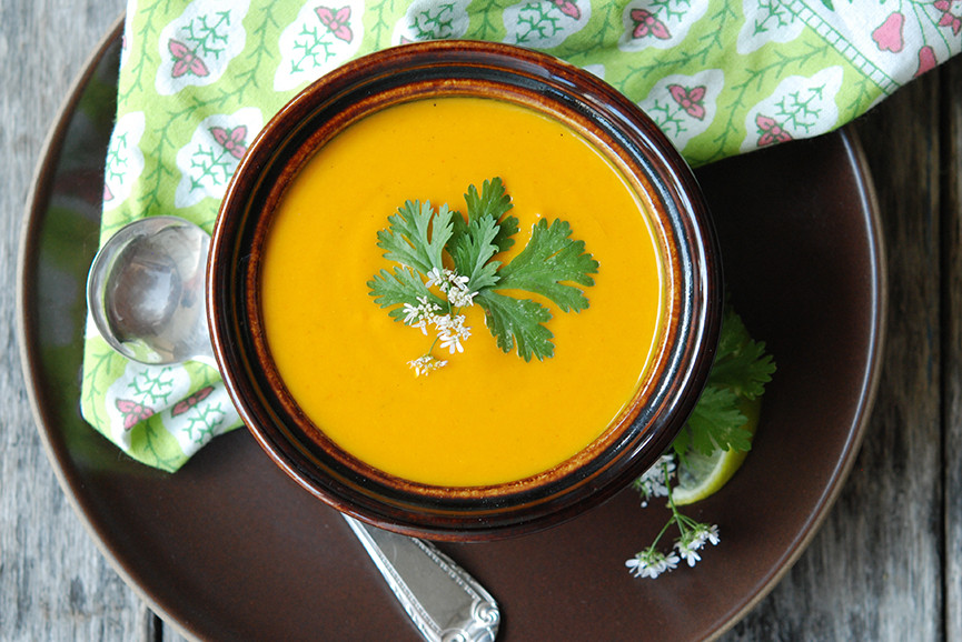 Cream Of Carrot Soup
 Cream of Carrot Soup with Ginger & Curry Andrew