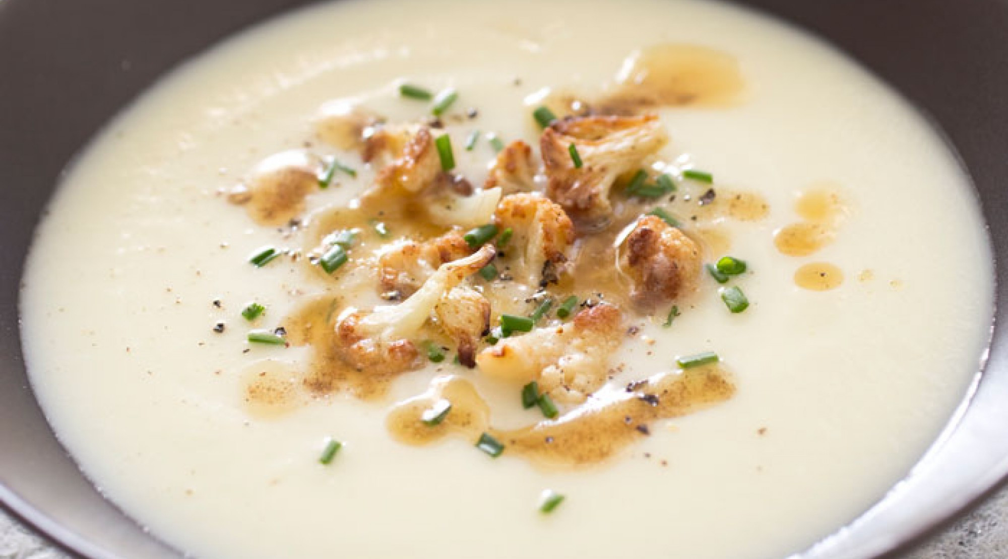 Cream Of Cauliflower Soup
 Creamy Cauliflower Soup