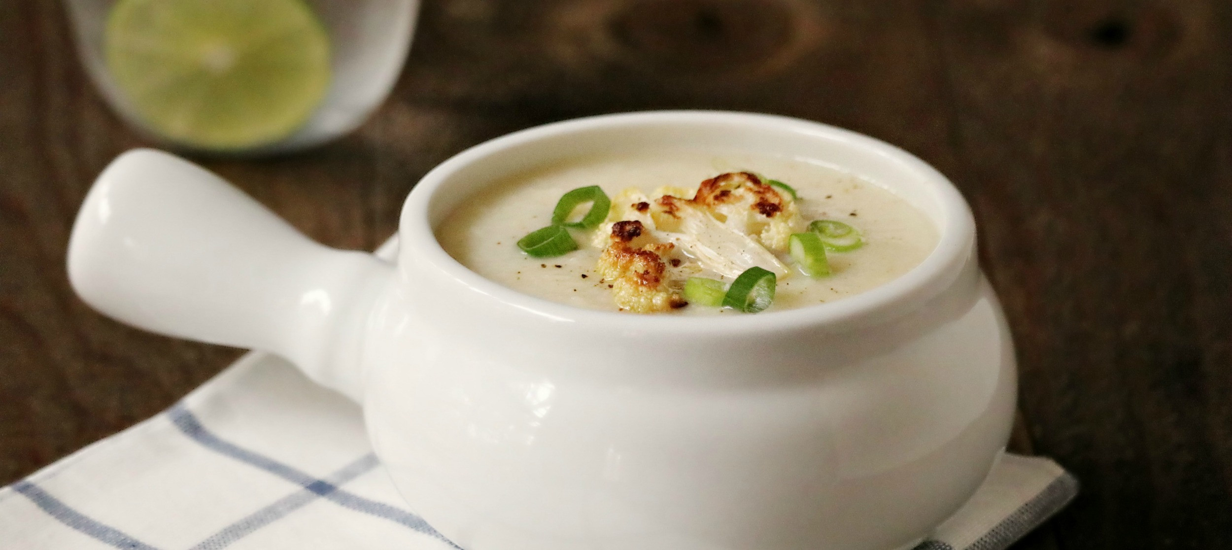 Cream Of Cauliflower Soup
 Cream of Cauliflower Soup A Virtuous Woman