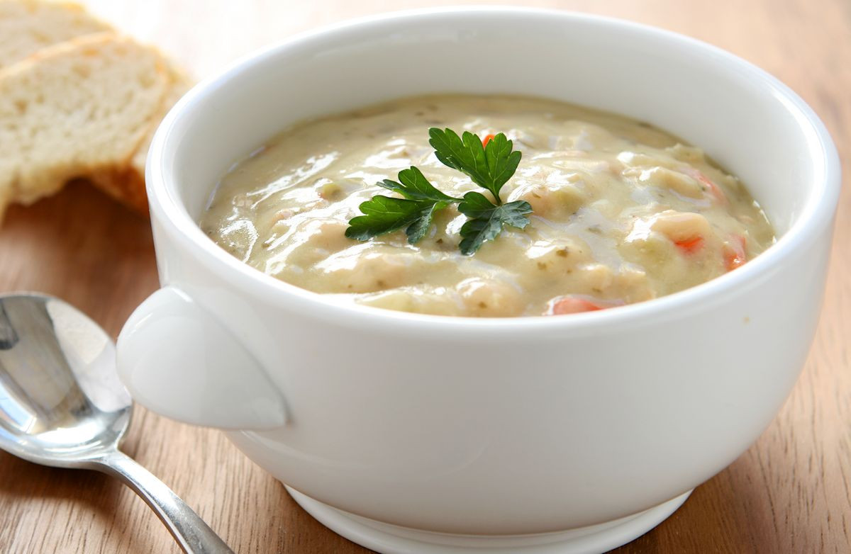 Cream Of Chicken And Rice Soup
 Slow Cooker Cream of Chicken and Rice Soup Recipe
