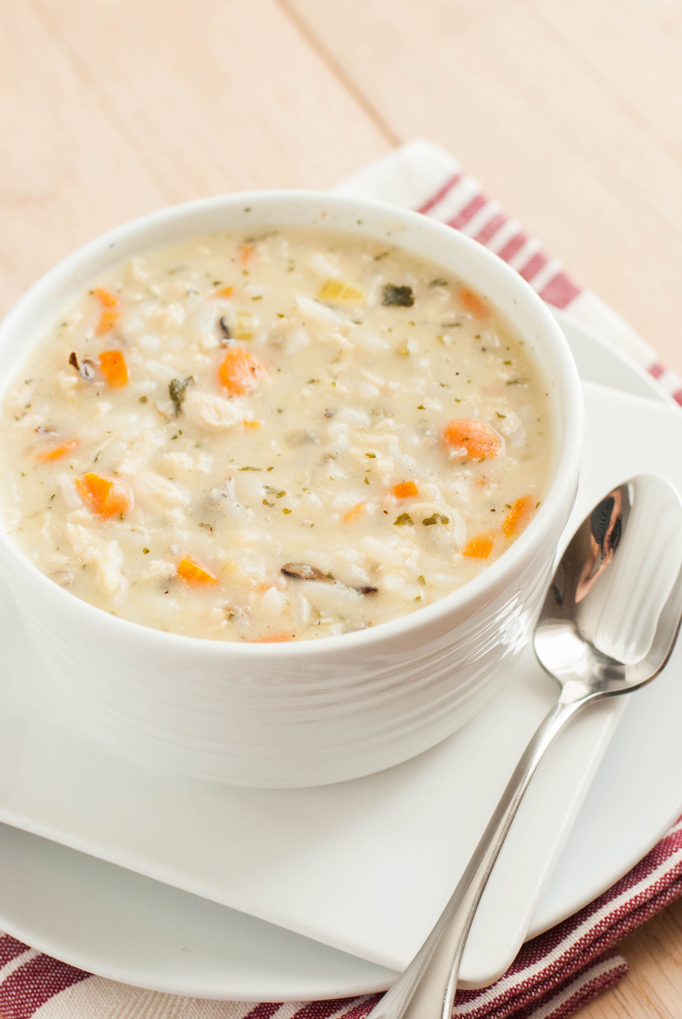 Cream Of Chicken And Rice Soup
 Creamy Chicken & Wild Rice Soup Macaroni and Cheesecake