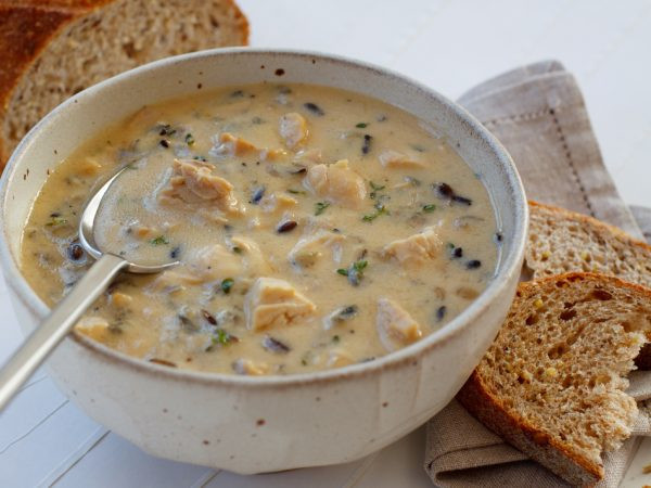 Cream Of Chicken And Wild Rice Soup
 Recipes with Greek Yogurt Weekly Meal Planner