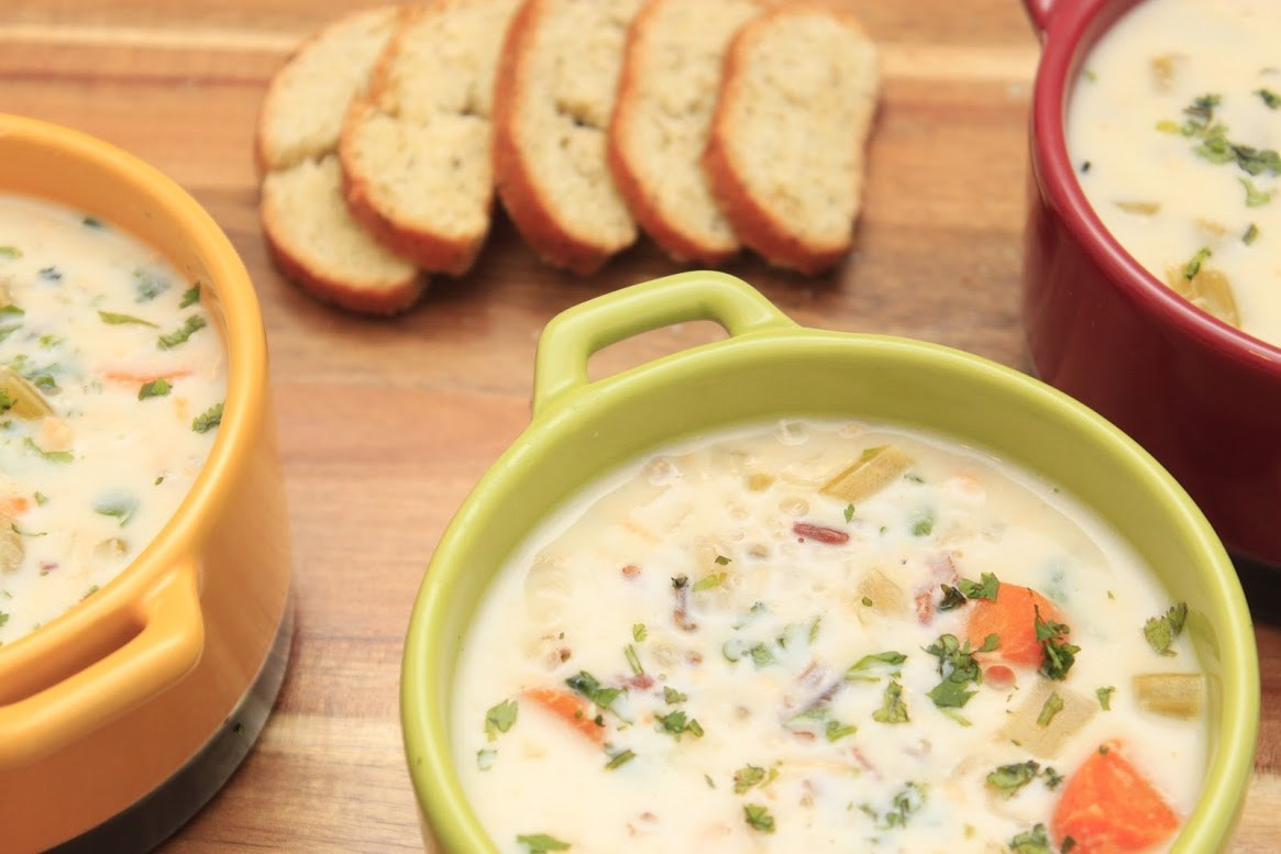 Cream Of Chicken And Wild Rice Soup
 Slow Cooker Cream of Chicken and Wild Rice Soup Life