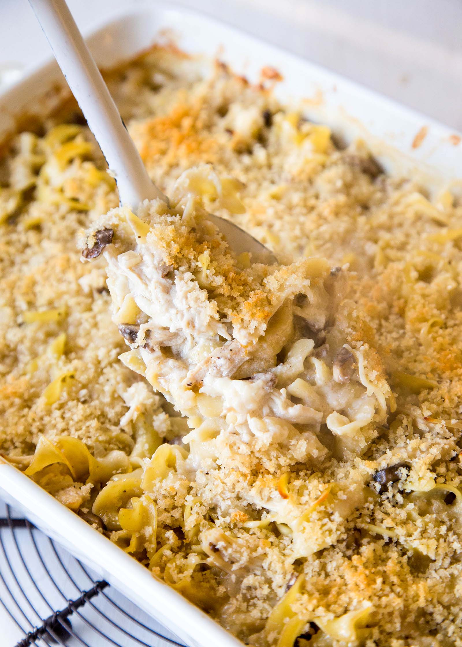 Cream Of Chicken Casserole
 creamy chicken noodle casserole