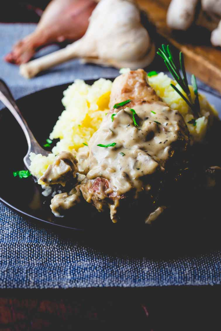 Cream Of Mushroom Gravy
 pork chops with creamy mushroom gravy Healthy Seasonal