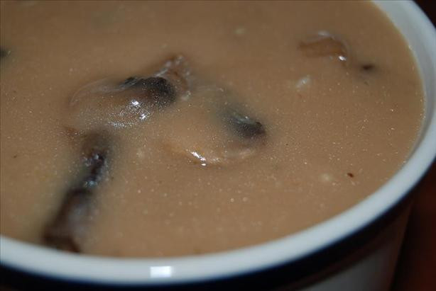 Cream Of Mushroom Gravy
 Creamy Mushroom Sauce Gravy Recipe Food