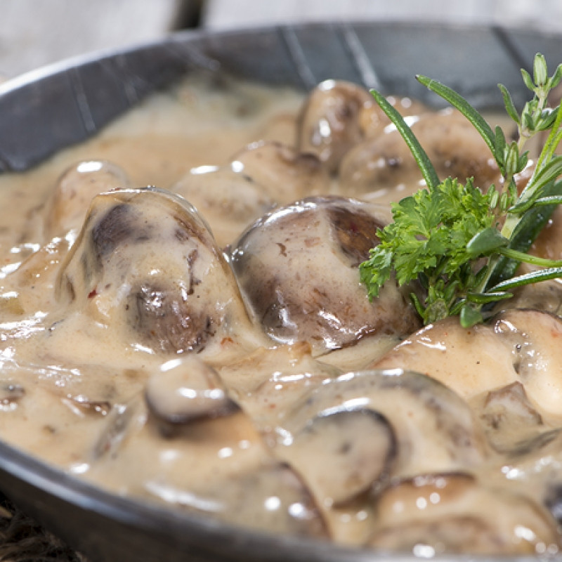 Cream Of Mushroom Gravy
 Mushrooms In Cream Sauce Recipe