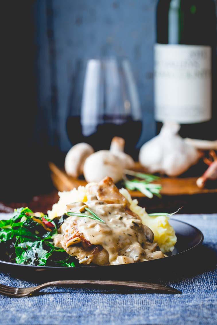 Cream Of Mushroom Gravy
 pork chops with creamy mushroom gravy Healthy Seasonal