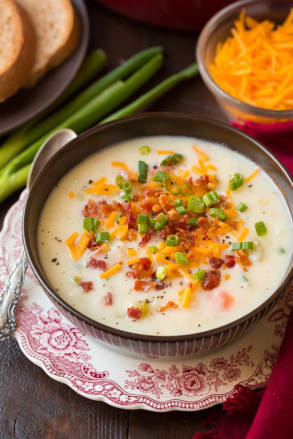 Cream Of Potato Soup
 Creamy Potato Soup Cooking Classy