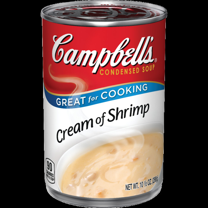 Cream Of Shrimp Soup
 Campbell s Condensed Cream of Shrimp Soup