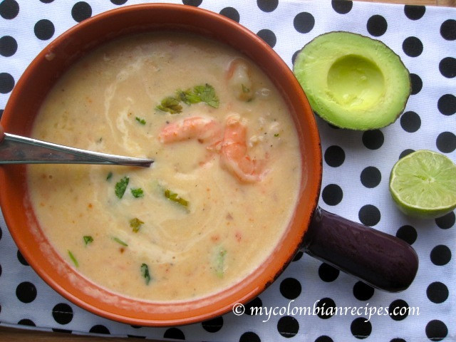 Cream Of Shrimp Soup
 Crema de Camarones Creamy Shrimp Soup