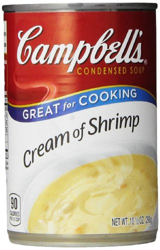 Cream Of Shrimp Soup
 Campbell s Condensed Soup Cream of Shrimp 10 5 Ounce