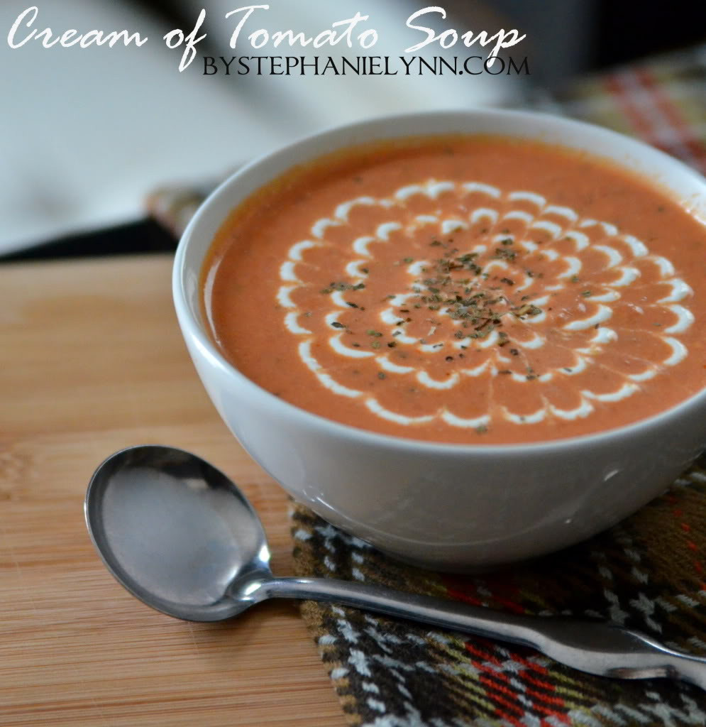 Cream Of Tomato Soup Recipe
 Homemade Cream of Tomato Soup Recipe bystephanielynn