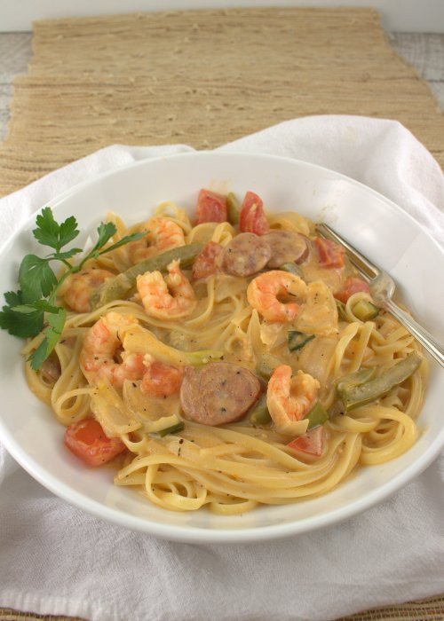 Creamy Cajun Shrimp Pasta
 Creamy Cajun Shrimp Pasta