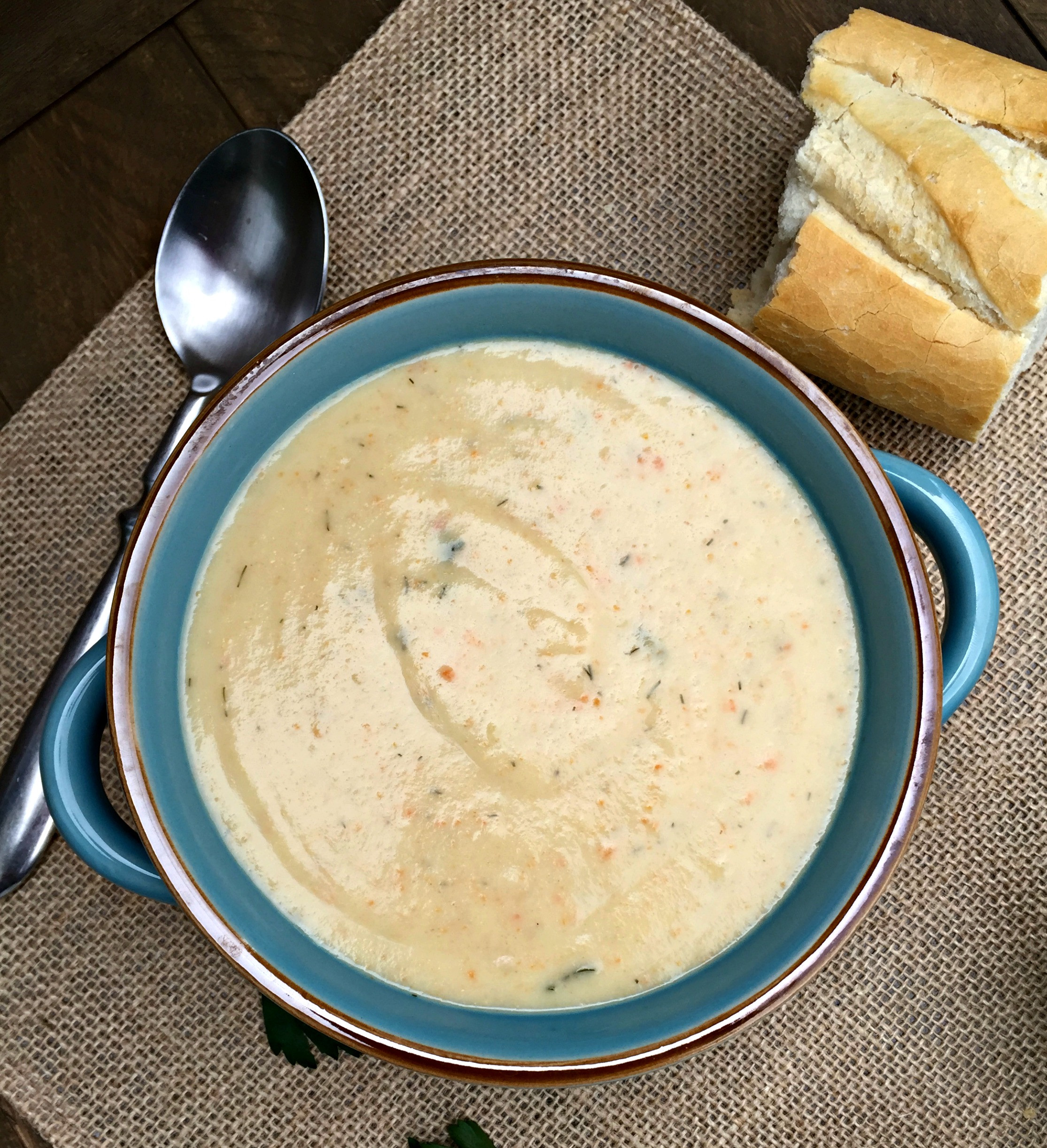 Creamy Cauliflower Soup
 Creamy Cauliflower Soup