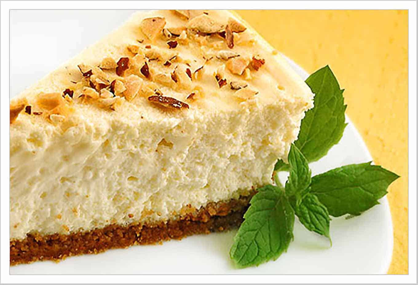 Creamy Cheesecake Recipe
 Creamy Amaretto Cheesecake Recipe