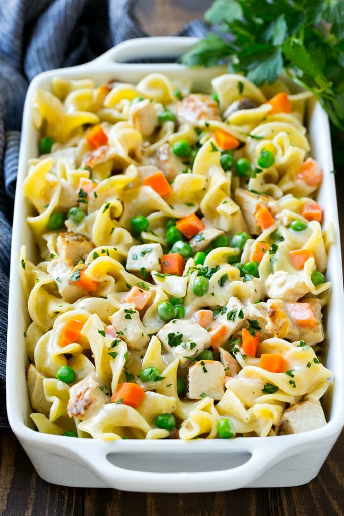 Creamy Chicken And Egg Noodles Recipe
 Chicken Noodle Casserole Dinner at the Zoo