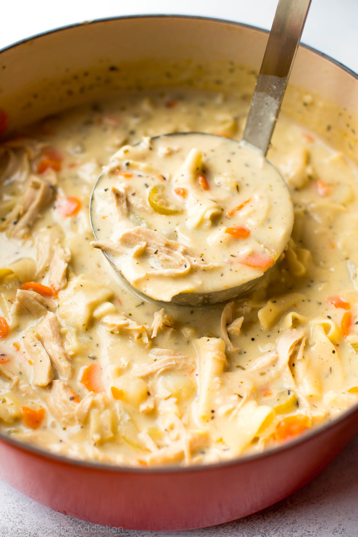 Creamy Chicken And Noodles
 Easy Skillet Pot Pie Sallys Baking Addiction