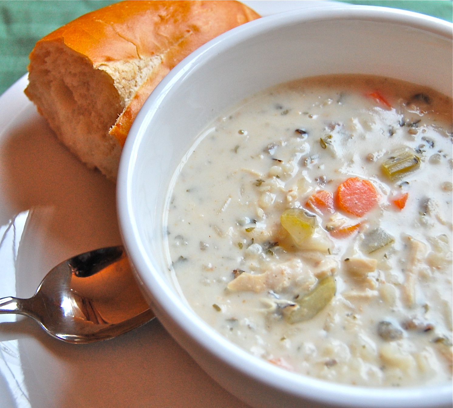 Creamy Chicken And Wild Rice Soup
 Chef Mommy Slow Cooker Creamy Chicken and Wild Rice Soup