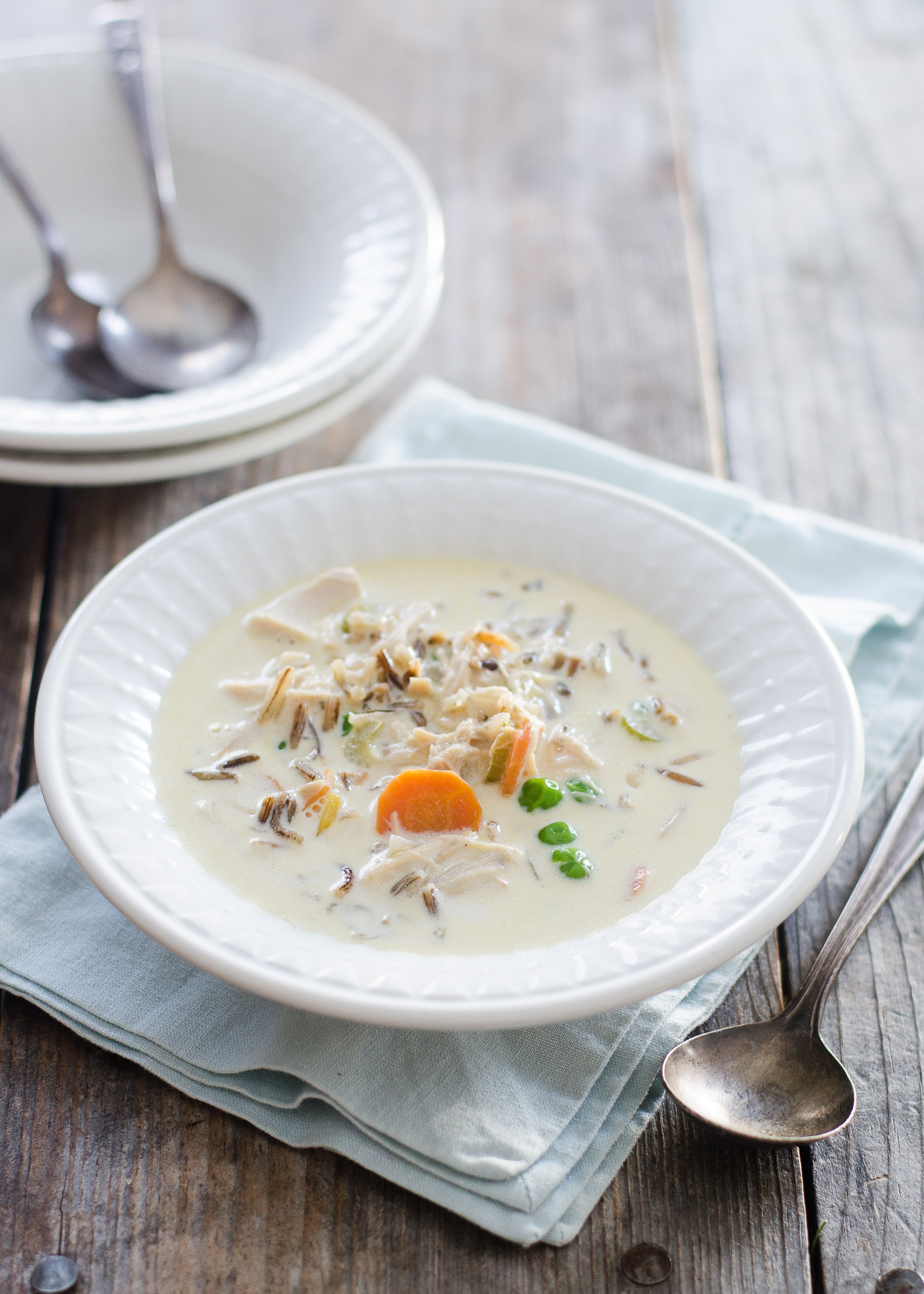 Creamy Chicken And Wild Rice Soup
 Creamy Chicken Wild Rice Soup