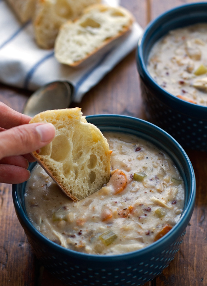 Creamy Chicken And Wild Rice Soup
 Top Slow Cooker Recipes Creamy Chicken Wild Rice Soup
