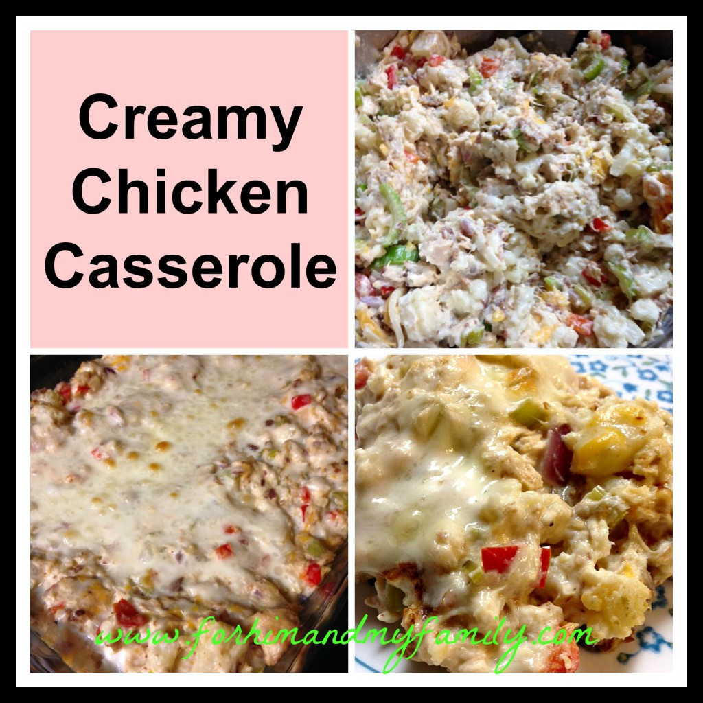 Creamy Chicken Casserole
 Creamy Chicken Casserole THM S Meal For Him and My Family