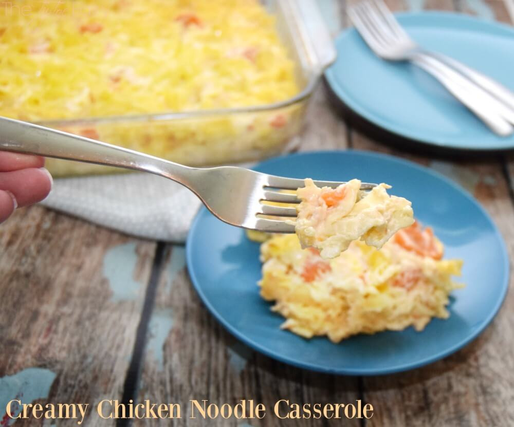 Creamy Chicken Casserole
 Creamy Chicken Noodle Casserole