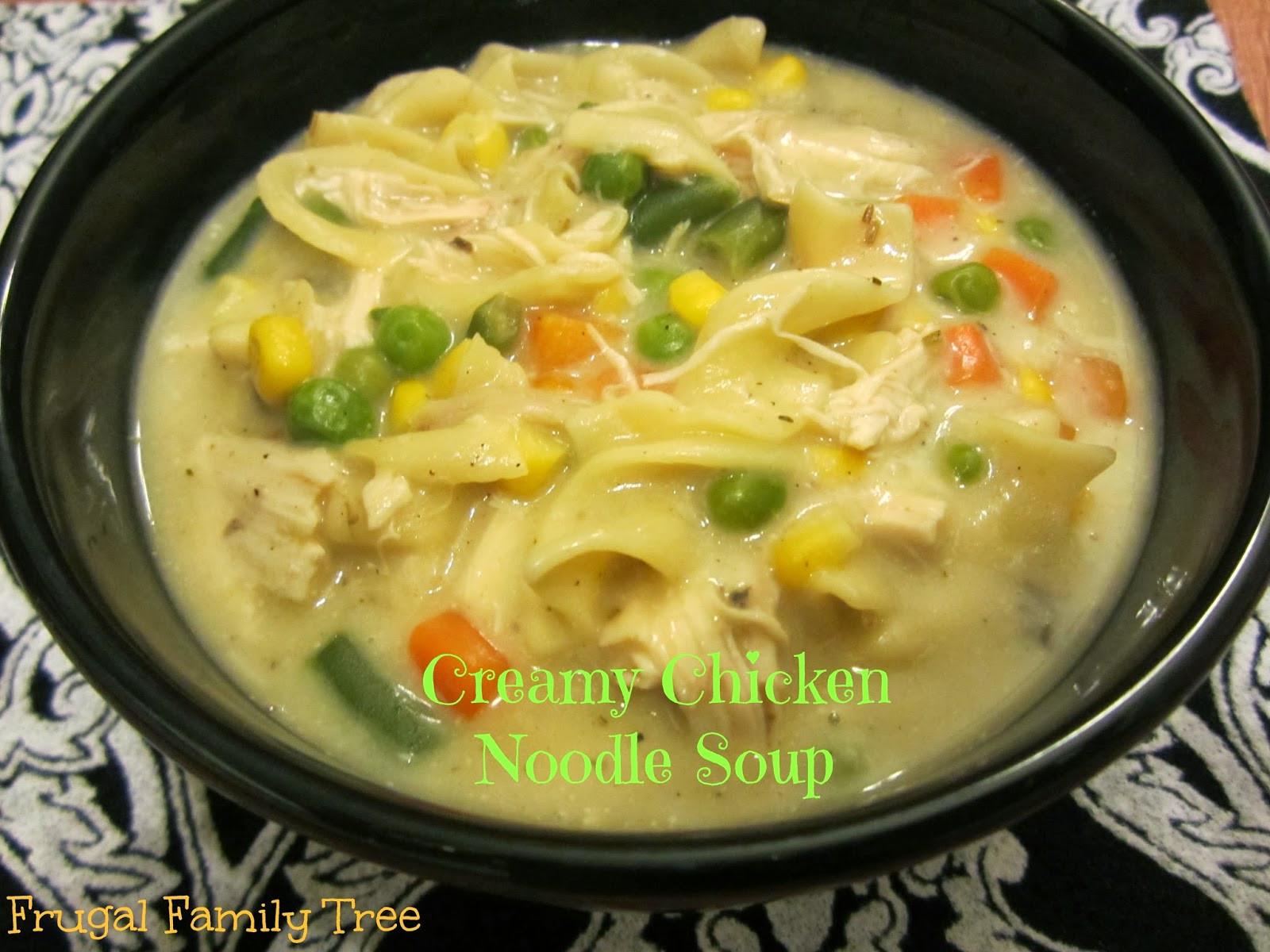 Creamy Chicken Noodle Soup Recipe
 Creamy Chicken Noodle Soup