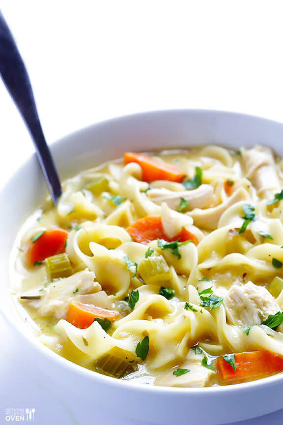 Creamy Chicken Noodle Soup
 Creamy Chicken Noodle Soup Recipe