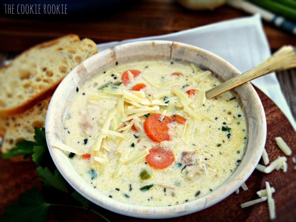 Creamy Chicken Soup Recipe
 Creamy Chicken Soup The Cookie Rookie