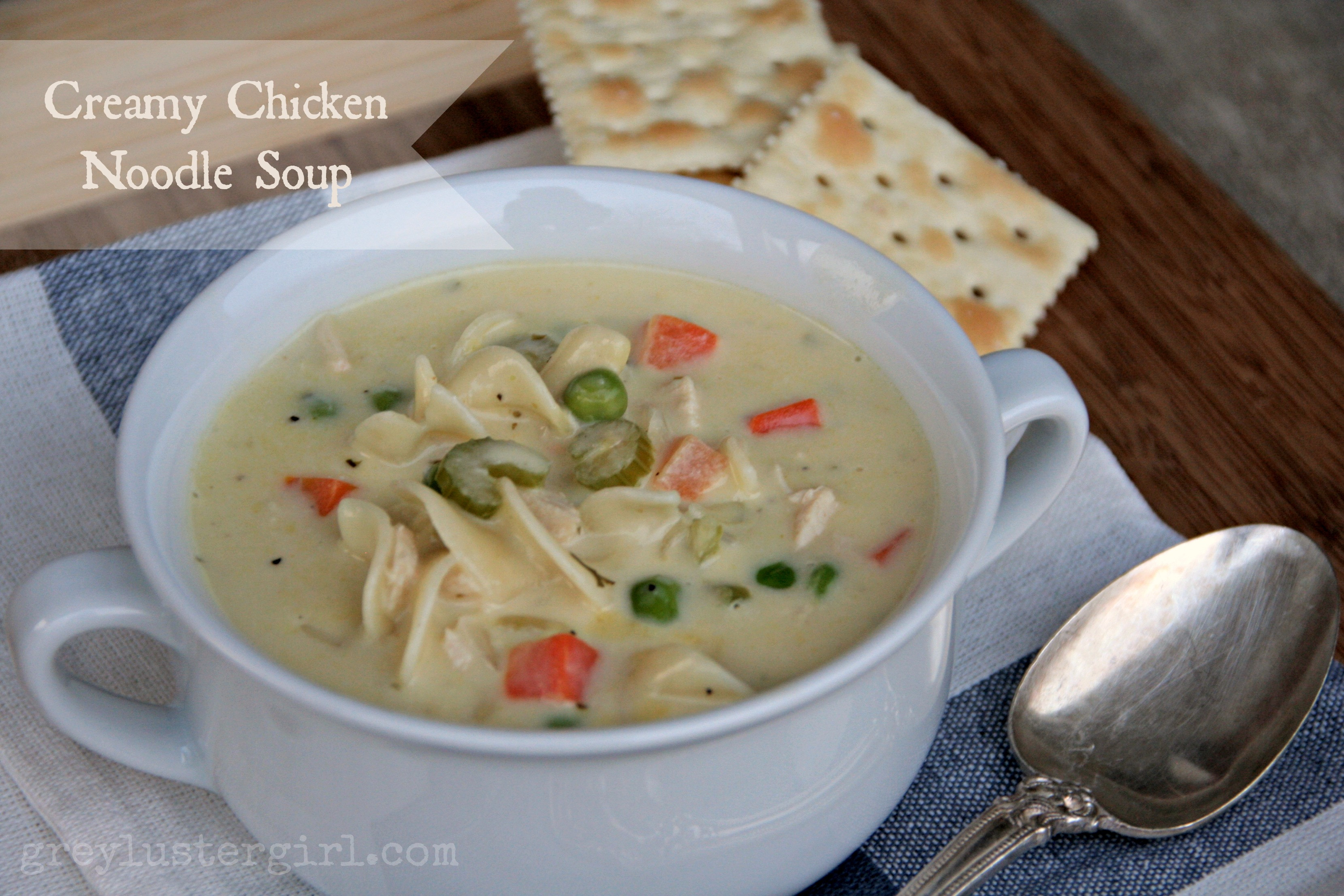 Creamy Chicken Soup Recipe
 Creamy Chicken Noodle Soup