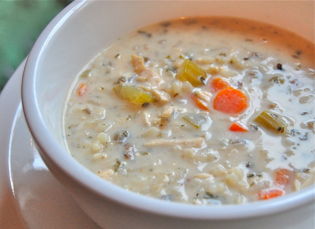 Creamy Chicken Wild Rice Soup
 Slow Cooker Creamy Chicken and Wild Rice Soup