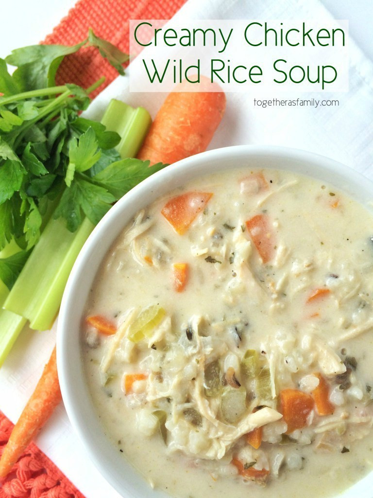 Creamy Chicken Wild Rice Soup
 Creamy Chicken Wild Rice Soup Maria s Mixing Bowl