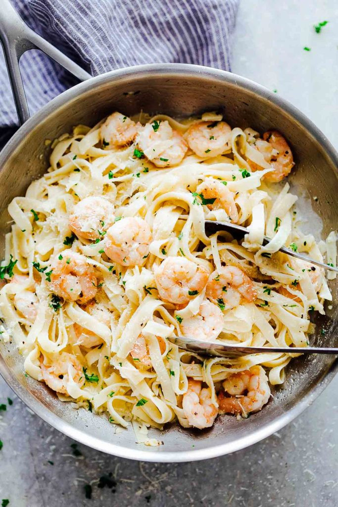 Creamy Garlic Shrimp Pasta
 Creamy Butter Garlic Shrimp Pasta Playful Cooking