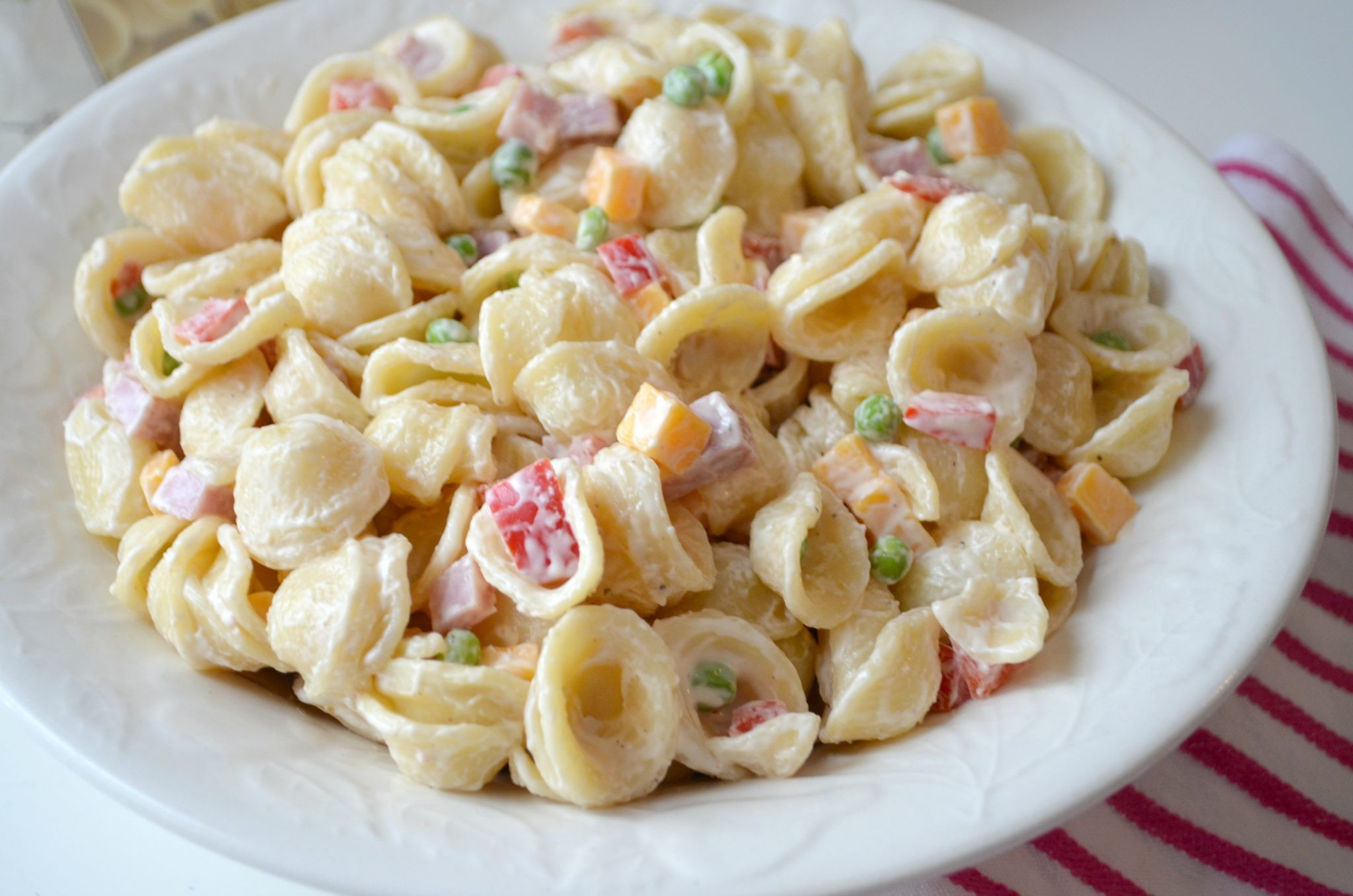 Creamy Pasta Salad Recipe
 Quick & Easy Creamy Pasta Salad Amy Latta Creations