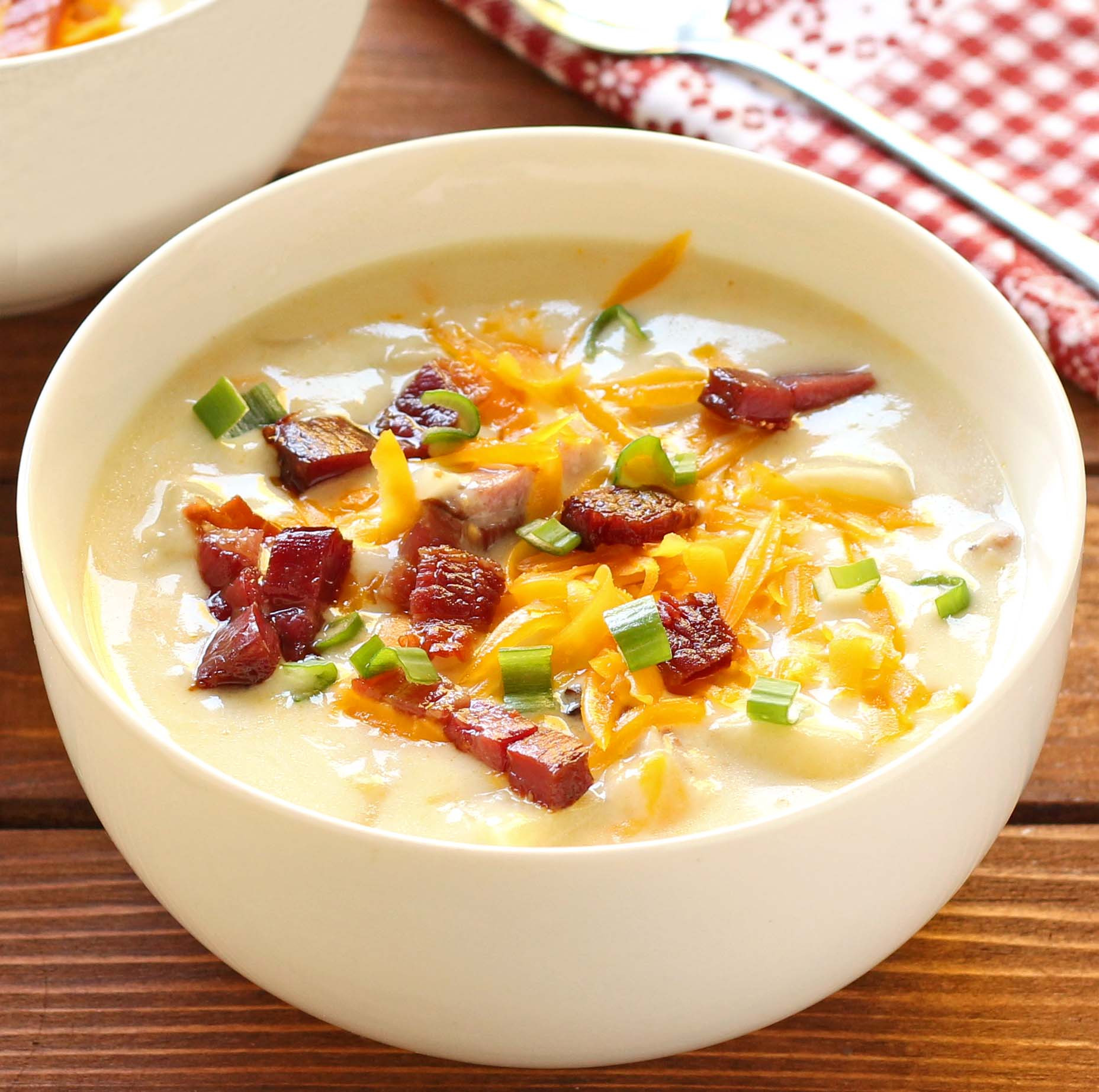 Creamy Potato Soup
 Creamy Potato Soup Sugar Apron